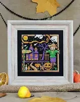 MP Studia Beldizart Kryželiu siuvinėjimo rinkinys "Mini Sampler. Halloween" SNV-940