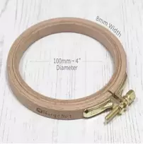 Nurge Pazarlama Nurge Bukmedžio Siuvinėjimo Lankelis 10 cm 100-1