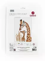 luca S Siūti kryželiu rinkinys "Susitikimas su boružėle" 20 x 29 cm SBU5072