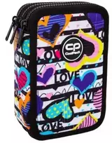Forminis trijų skyrių penalas su priedais CoolPack Jumper 3 DIARY