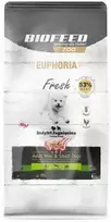 Šunų Maistas - BIOFEED Euphoria Fresh Adult Mini & Small kalakutiena 28% Protein 8kg
