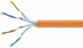 Equip Kabelių instaliacijos įranga Cat7 Simplx S/FTP DCA 305.00m oranžinis LSZH