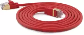 Wantec Wantec 10.00mCat.7 RohCable Patch kabelis S/STP RJ45 kištukas raudonas - Tinklo - Patch kabelis Tinklo kabelis (7165)