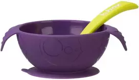 B.BOX BB00472 Passion Splash silikoninis dubuo su siurbtuku ir šaukštu