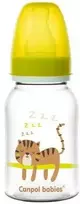 CANPOL 59/100 siauras buteliukas 120 ml AFRICA geltonas