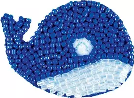 Panna Klart Kryželiu siuvinėjimo rinkinys segė „Banginis“ 5,5×4 cm