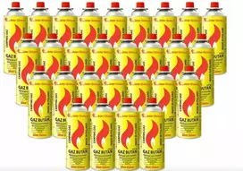 Butano dujų balionėliai 28x400ml Happy People HPS-35
