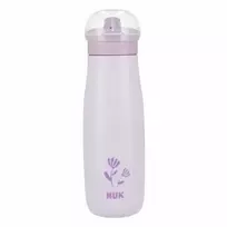 NUK 225329 nerūdijančio plieno puodelis 500ml mini +12m gėlė