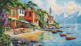 luca S Kryželiu siuvinėjimo rinkinys "Varena" 50x29cm SBU5083
