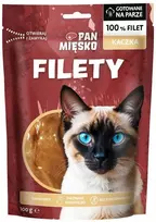 Kačių Priedas - PAN MIĘSKO Anties Filė 100g Hipoalerginė Be Glitimo