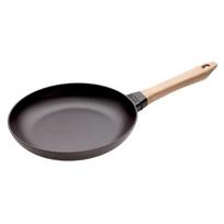 STAUB - Ketaus keptuvė su medine rankena, 26 cm, Juoda