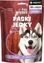 Šunų Priedas - PAN MIĘSKO Jerky Antiena 100g Be Glitimo Hipoalerginis