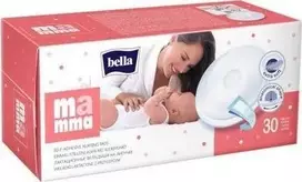 BELLA Krūtų įklotai MAMMA 30 vnt.
