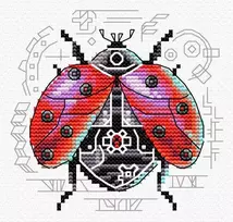 MP Studia Beldizart Kryželiu siuvinėjimo rinkinys "Ladybug. Steampunk" SM-770