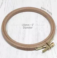 Nurge Pazarlama Nurge buko medienos siuvinėjimo lankelis 13 cm 100-2