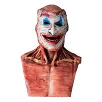 Joker Double Peelable Halloween Mask Latex Joker Double Layer Ripped Mask Horror Halloween Props for Halloween Party Cosplay