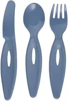 CANPOL BABIES stalo įrankių rinkinys - šakutė, peilis, šaukštas, 31/418_blu