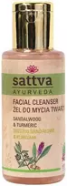 Veido prausiklis su sandalmedžiu ir ciberžole SATTVA, 100 ml