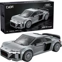 CaDA lenktyninis automobilis Audi R8 kupė sportinis automobilis 199 detalės