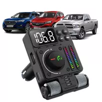 Realprices Automobilinis radijo imtuvas Fm siųstuvas "Bluetooth" 5.3 PD 30 W įkroviklis