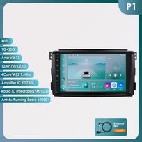 Ossuret Carplay 4G7862 Android 13 Car Radio for Smart Fortwo 451 2005 -2015 Multimedia Video Player GPS 2din Autoradio  Intelligent Screen DVR Cam RDS P1 4Core 1G 32G