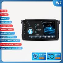 Ossuret Carplay 4G7862 Android 13 Car Radio for Smart Fortwo 451 2005 -2015 Multimedia Video Player GPS 2din Autoradio  Intelligent Screen DVR Cam RDS W7 8Core 6G 128G,AI