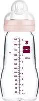 MAM 1254 STIKLINIS BUTELIUKAS 260ML FEEL GOOD FOREST GIRL