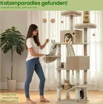 Songmics Katės draskyklė 206 cm