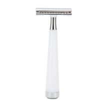 Manual Razors Fast Shave High Safety Double Edged Stable Sliding Easy to Use Long Handled Razors balta
