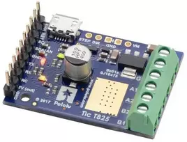 Tic T825, USB žingsninio variklio valdiklis 45V/2.5A, surinktas, Pololu 3130