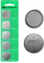 Green Cell Žalias Cell Greencell blisterinės pakuotės 5 ličio baterijos CR2430 3V 290mAh, skirtos raktų pakabukui, laikrodžiui, nuotolinio valdymo pultui, svarstyklėms