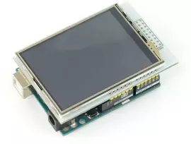 Oem Jutiklinis ekranas TFT LCD 2.8'' 320x240px su Micro SD skaitytuvu Velleman VMA412 - priedėlis skirtas Arduino