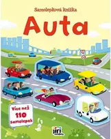 Jiri Models Lipdukų knyga „Automobiliai“