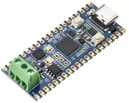 RP2350-CAN - Plėtros plokštė su RP2350A mikrovaldikliu - XL2515 - Waveshare 30945
