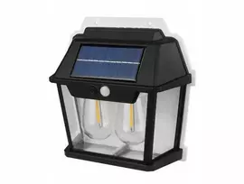 LTC 20 W saulės energija varomas sieninis šviestuvas, judesio jutiklis, prieblandos jutiklis, 1500 mAh baterija