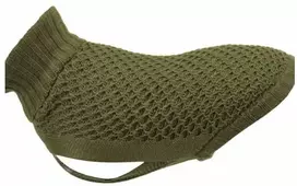 Lalazoo Norwood megztinis šunims, alyvuogių žalios spalvos, XXS: 21 cm