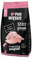 PAN MIĘSKO vištiena with rabbit XS – sausas kačių maistas – 1,6kg