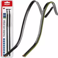 Amio Lanksčios šoninės COB LED juostos 2x30 cm 12V, žalia