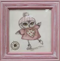 Kregždė siuvinėjimo kryželiu rinkinys NeoCraft, 13x18 cm, Zweigart