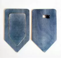 Rankų darbo medinis rėmelis siuvinėjimui kryželiu NeoCraft „Flag” 9.5×19 cm