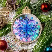 Wonderland Crafts Karoliukų siuvinėjimo rinkinys ant plastikinės bazės, PRECIOSA, 9×10,5 cm