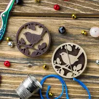 Wonderland Crafts Magnetinis dvipusis adatų laikiklis siuvinėjimui su neodimio magnetais