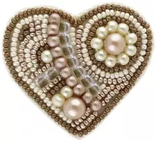 Charivna Mit Segės siuvinėjimo karoliukais rinkinys Crystal Art „Meduolis“