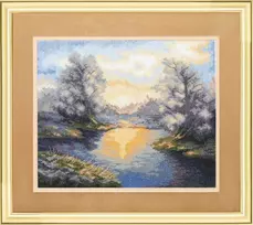 Charivna Mit Siuvinėjimo kryželiu rinkinys „Aušra“, Aida 16, 27×22 cm