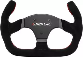 Simagic P-325C vairas be stebulės, 325 mm - Alcantara