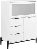TV staliukas Virtuvės spintelė, SoBuy FSB94-W, 86x40x108 cm