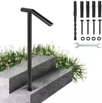 Metalinis turėklas, laiptų turėklas, saugos turėklas, geležinis turėklas, turėklas laiptams