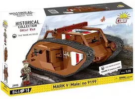 COBI Mark V „Male“ tanko konstruktorius, 1:35, 844 detalės