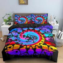 Egyptian Ancient Egypt Tribe Comfortable Duvet Quilt Cover Pillowcase Bedding Set Children Bedroom Decoration Home Textile 70x133cm 2pcs