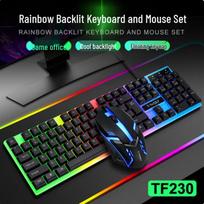 TF230 RGB Gaming Keyboard and Mouse Set